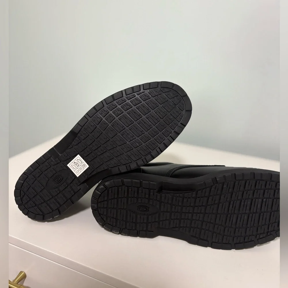 Skechers Slip Resistant Work Shoes Cottonwood Cantix Black Size 11.5 NEW! - Picture 7 of 14